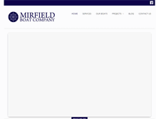 Tablet Screenshot of mirfieldboats.co.uk
